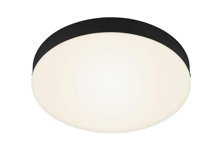 Kruhová - BRI 7066-015 LED stropní svítidlo, pr. 27,8 cm, 21 W, černá - BRILONER - foto 1