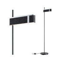 Stojací lampy - P 79988 LED stojací svítidlo 3-krokové-stmívatelné Jagun 2700K 20,4W antracit plsť/umělá hmota/kov - PAULMANN