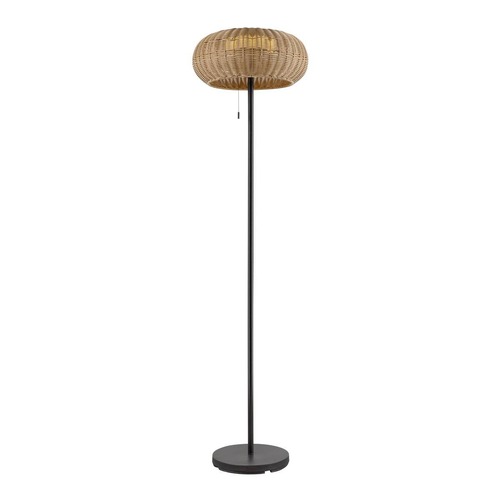 Solární - LA 1008387 ADEGAN venkovní stojací lampa, solární, 2200 K, IP65, hnědá - BIG WHITE (SLV) - foto 1
