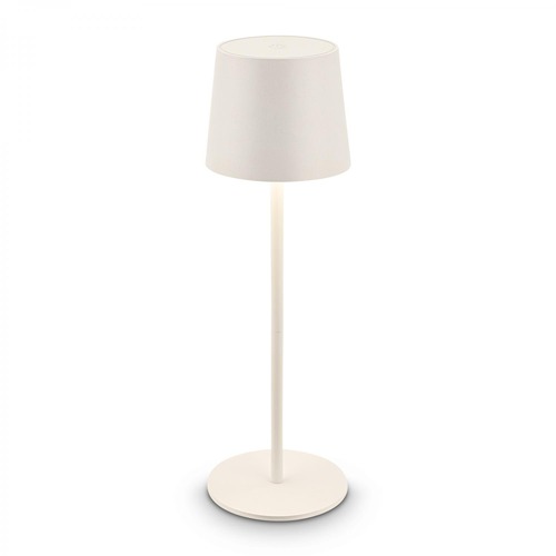 Stolní lampy dekorační - BRILO 7708016 Bota stolní lampa - 1,8W, 120lm, nabíjecí, LED, stmívatelné, dotykový vypínač, teplá bílá, bílá - BRILO - foto 1