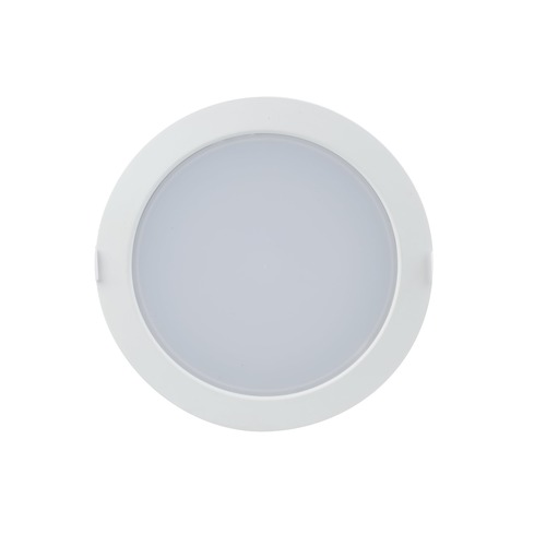 Kruhová - FAN INC-HORUS-20W Zápustné svítidlo LED Horus, bílé, polykarbonát, 20 W, 2600 lm, 4000 K, IP40, 20 x 20 x 6 cm - FANEUROPE - foto 1