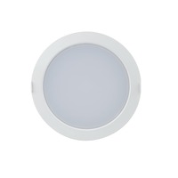 Kruhová - FAN INC-HORUS-20W Zápustné svítidlo LED Horus, bílé, polykarbonát, 20 W, 2600 lm, 4000 K, IP40, 20 x 20 x 6 cm - FANEUROPE