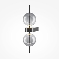 Dekorativní - M MOD478WL-L8B3K Nástěnné svítidlo Double Moon 3000K 8W MOD478WL-L8B3K - MAYTONI