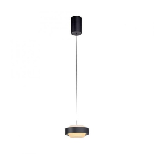 Kruhová - LD 14131-18 Kolekce Schöner Wohnen LED závěsné svítidlo Elmo, černá Comfort Lift, 3000K - JUST LIGHT - foto 1