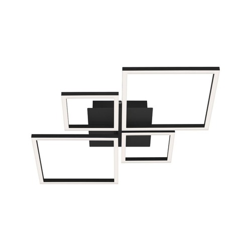Hranatá - BRILO 3128015 LED rám 75 cm 2x48W 4000lm černá (starý kód: BRILO 3128-015) - BRILO - foto 1