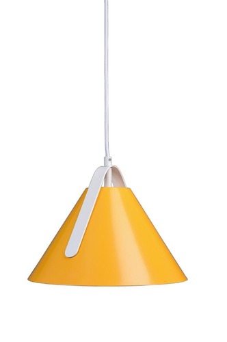 Kruhová - IMPR 342174 Deko-Light závěsné svítidlo Diversity 220-240V AC/50-60Hz E27 1x max. 40,00 W 200 žlutá RAL1017 - foto 1