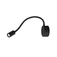 S ramenem - LA 1002432 DIO FLEX PLATE LED, LED nástěnné svítidlo černé 4000K - BIG WHITE (SLV)