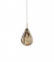 Subtilní - BOMMA 1/60/95107/B/600LG/135/A/BBR… Závěsné svítidlo SOAP MINI bez baldachýnu / zlaté / zlatá / 2,5m kabel - BOMMA