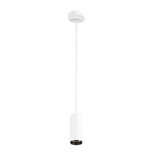 Subtilní - LA 1004166 NUMINOS® PD PHASE S vnitřní LED závěsné svítidlo bílá/černá 4000 K 24° - BIG WHITE (SLV) - foto 1