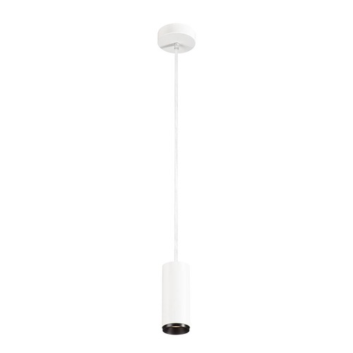Subtilní - LA 1004166 NUMINOS® PD PHASE S vnitřní LED závěsné svítidlo bílá/černá 4000 K 24° - BIG WHITE (SLV) - foto 1