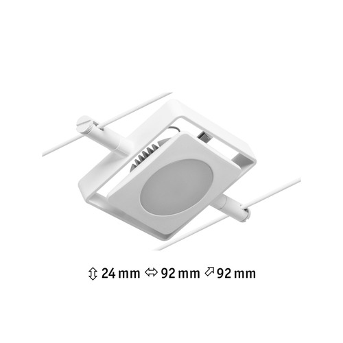 Svítidla - P 94423 LED lankový systém MacLED spot 4,5W 3000K 12V bílá mat/chrom - PAULMANN - foto 1
