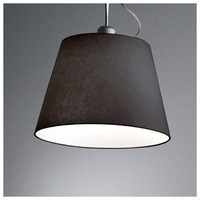 Stínidla, kryty, clony - AR 0772010A Difuzor saténová černá ø 320 mm Tolomeo Mega Table - ARTEMIDE