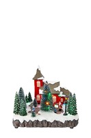 Interiérové dekorace - MAR 705900 Furuby vánoční vesnička - Markslöjd