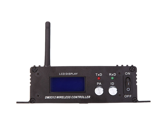 Karty, wi-fi přehrávače a ovladače - Bezdrátový ovladač DMX512 - foto 1