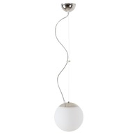 Koule - OS ADR70471 ADRIA L1 závěsné skleněné svítidlo nerez leštěná / bílá IP40 3000 K 9W LED DALI (původní kód OS 70471) - OSMONT