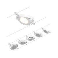 Sady - P 94416 LED lankový systém RoaMac základní sada 5x4,5W 3000K 230/12V bílá/chrom - PAULMANN