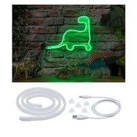 Dekorační - P 70563 Neon Colorflex USB Strip Green 1m 4,5W 5V zelená/bílá umělá hmota - PAULMANN