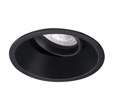 Kruhová - CEN KLRCON-NE KLAK ROUND CONICAL vestavné nastavitelné svítidlo GU10 černá - CENTURY