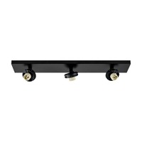 Bodová - IMPR 348269 Deko-Light stropní přisazené svítidlo Can Tilt hranatá základna 3x 7,5W GU10 černá