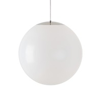 Koule - OS ISI60136 ISIS S5 PM HP závěsné plastové svítidlo nerez / bílá IP40 3000 K 65W LED - OSMONT