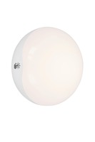 Přisazená - BRI 2272-016 LED svítidlo k posteli s dotykovým vypínačem pr. 8 cm 0,4W 30lm bílé - BRILONER