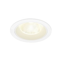 Kruhová - LA 1009802 NUMINOS® L Stropní vestavné svítidlo, 4000 K, 20°, IP20, kulaté, bílé - BIG WHITE (SLV)