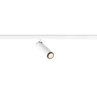 Lištové Magnetic SLV - LA 1008415 GRIP! S 48V spot, válcový, 2000-3000K, 9,8W, DALI, dim-to-warm, 29°, bílý / černý - BIG WHITE (SLV)