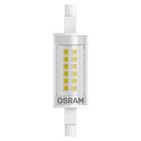 R7s - RED G13575 OSRAM SLIM LINE 78mm čirá 230V R7S LED EQ60 300° 2700K - DESIGN RENDL