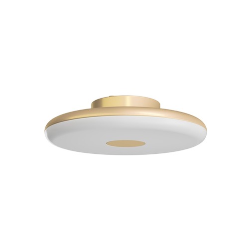Kruhová - OS ZET60506 ZETA 1 FP stropní/nástěnné plastové svítidlo zlatá / bílá IP40 4000 K 31W LED - OSMONT - foto 1
