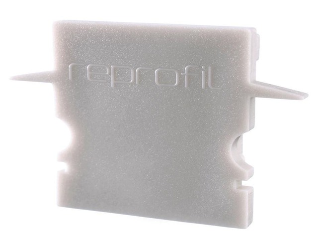 Krytky pro Al profily - IMPR 979151 Koncovka H-ET-02-15 šedá 30 mm 2 ks - LIGHT IMPRESSIONS - foto 1