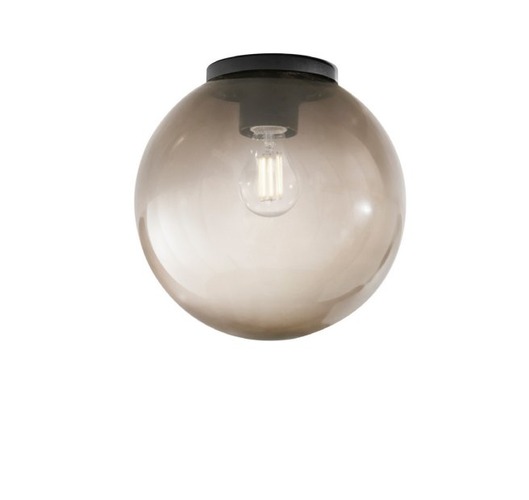 Sloupková - FAN I-POLLY-G30-GR Venkovní svítidlo Lumetto Polly, plast, šedá, 1 x E27, 31 x 30 cm, IP44 - FANEUROPE - foto 1