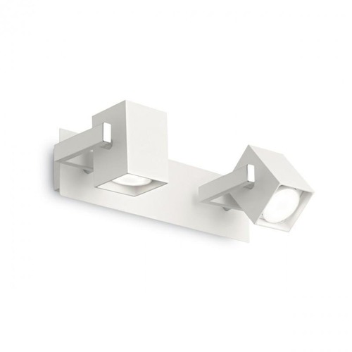 Bodová - ILUX 073545 Bodové stropní a nástěnné svítidlo Ideal Lux Mouse AP2 bianco 073545 2x50W bílé - IDEALLUX - foto 1