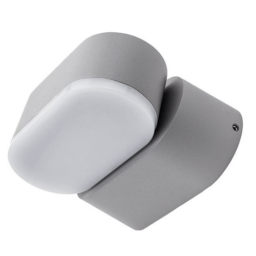 LED nástěnná svítidla Optonica - LED nástěnné svítidlo Epistar 6W Gray Body Rotatable - foto 1