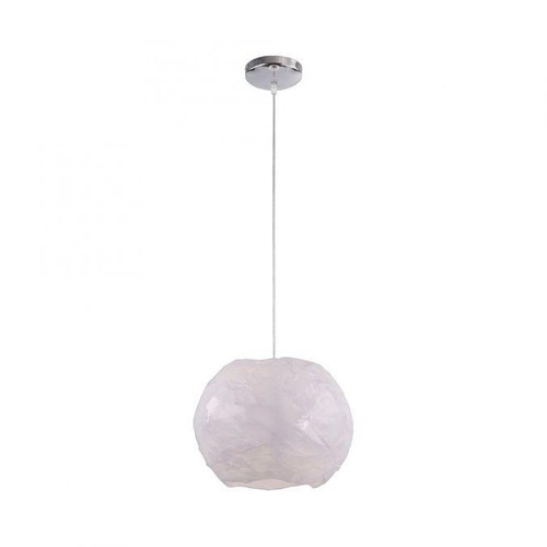 Koule - LD 15210-16 TESSA Závěsné svítidlo s bílým krytem z umělé hmoty pro E27 žárovku - LEUCHTEN DIREKT / JUST LIGHT - foto 1