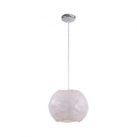 Koule - LD 15210-16 TESSA Závěsné svítidlo s bílým krytem z umělé hmoty pro E27 žárovku - LEUCHTEN DIREKT / JUST LIGHT
