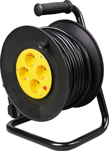 Zásuvky a adaptéry - Kabelový naviják 25M - foto 1