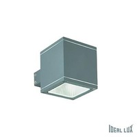 Nástěnná - ILUX 121963 Venkovní nástěnné svítidlo Ideal Lux Snif Square AP1 antracite 121963 - IDEALLUX
