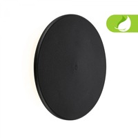 Koupelnová - BRILO 3806015 Aurora LED nástěnné svítidlo nabíjecí, IP54, stmívatelné, dotykový vypínač, černé - BRILO