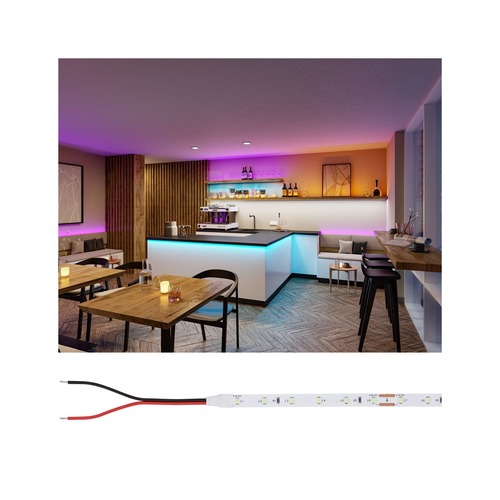 Dekorační - P 76011 Pro LED Strip Silver P25 5m 20W 300lm/m 60LEDs/m - PAULMANN - foto 1