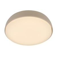 Kruhová - BRILO 3875011 Nikan stropní svítidlo pr.28,5 cm - 12W, 1200lm, LED, 3000K teplá bílá, béžová - BRILO