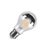 E27 - LA 1005305 A60 E27 Mirrorhead LED světelný zdroj chromový 7,5 W 2700 K CRI 90 180° - BIG WHITE (SLV)
