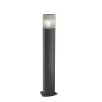 Sloupková - FAN I-DARK-P1 Sloupkové svítidlo Paletto Dark, hliník/antracit, 1 x E27, difuzor PC Fumé, 750 x 154 x 133 mm, IP54 - FANEUROPE