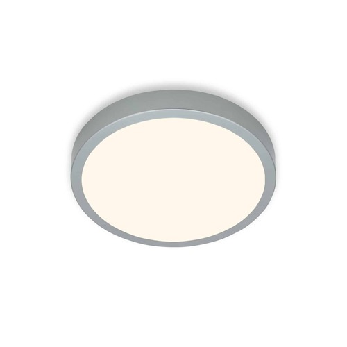 Kruhová - BRILO 3700-014 LED přisazené svítidlo pr. 28 cm, 16 W, 2000 lm, stříbrná - BRILO - foto 1