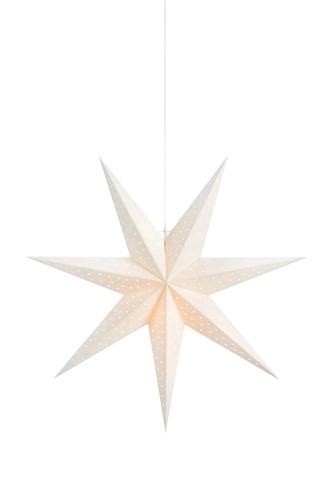 Interiérové dekorace - MAR 704900 Clara bílá závěsná hvězda 75 cm - Markslöjd - foto 1