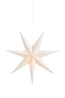 Interiérové dekorace - MAR 704900 Clara bílá závěsná hvězda 75 cm - Markslöjd