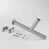 Příslušenství - FAN LED-RADIUS-ST-W Příslušenství RADIUS tubusová T‑konstrukce se stěnovým uchycením pro solární svítidlo STRADALE RADIUS - FANEUROPE