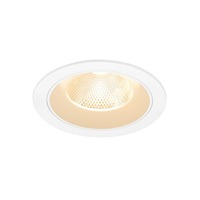 Kruhová - LA 1009766 NUMINOS® L Stropní vestavné svítidlo, 2700 K, 20°, IP20, kulaté, bílé - BIG WHITE (SLV)