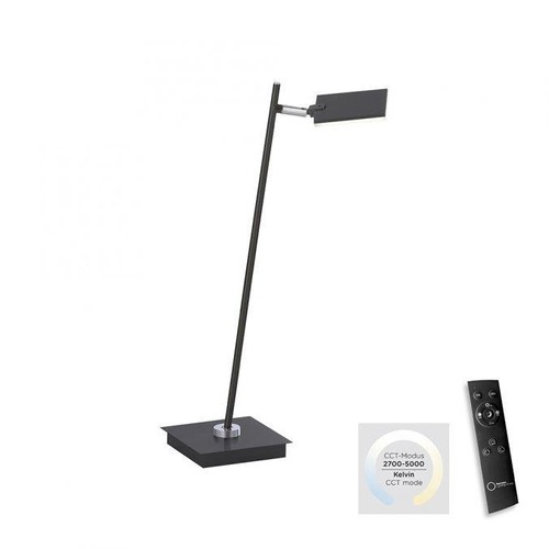 Stolní lampy pracovní - PN 4356-18 PURE MIRA LED stolní lampa černá, stmívatelná, na psací stůl 2700-5000K - PAUL NEUHAUS - foto 1