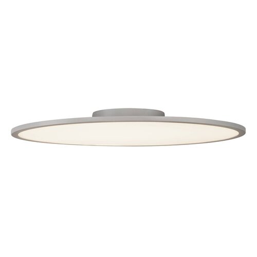 LED panely - LA 1000785 PANEL 60 kulaté, LED stropní nástavbové svítidlo, stříbrošedá, 3000K - BIG WHITE (SLV) - foto 1