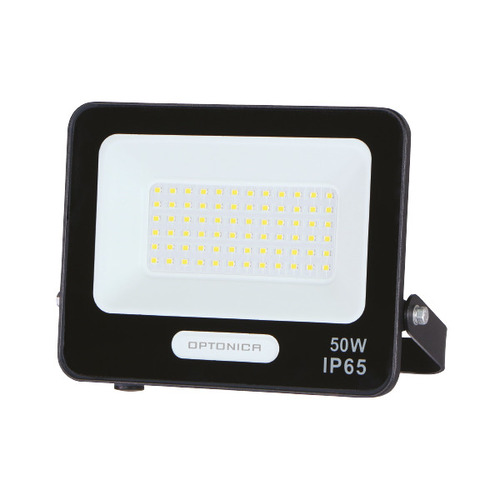 Vnitřní reflektory - LED SMD Floodlight Černé tělo IP65 s 15 cm kabelem - foto 1